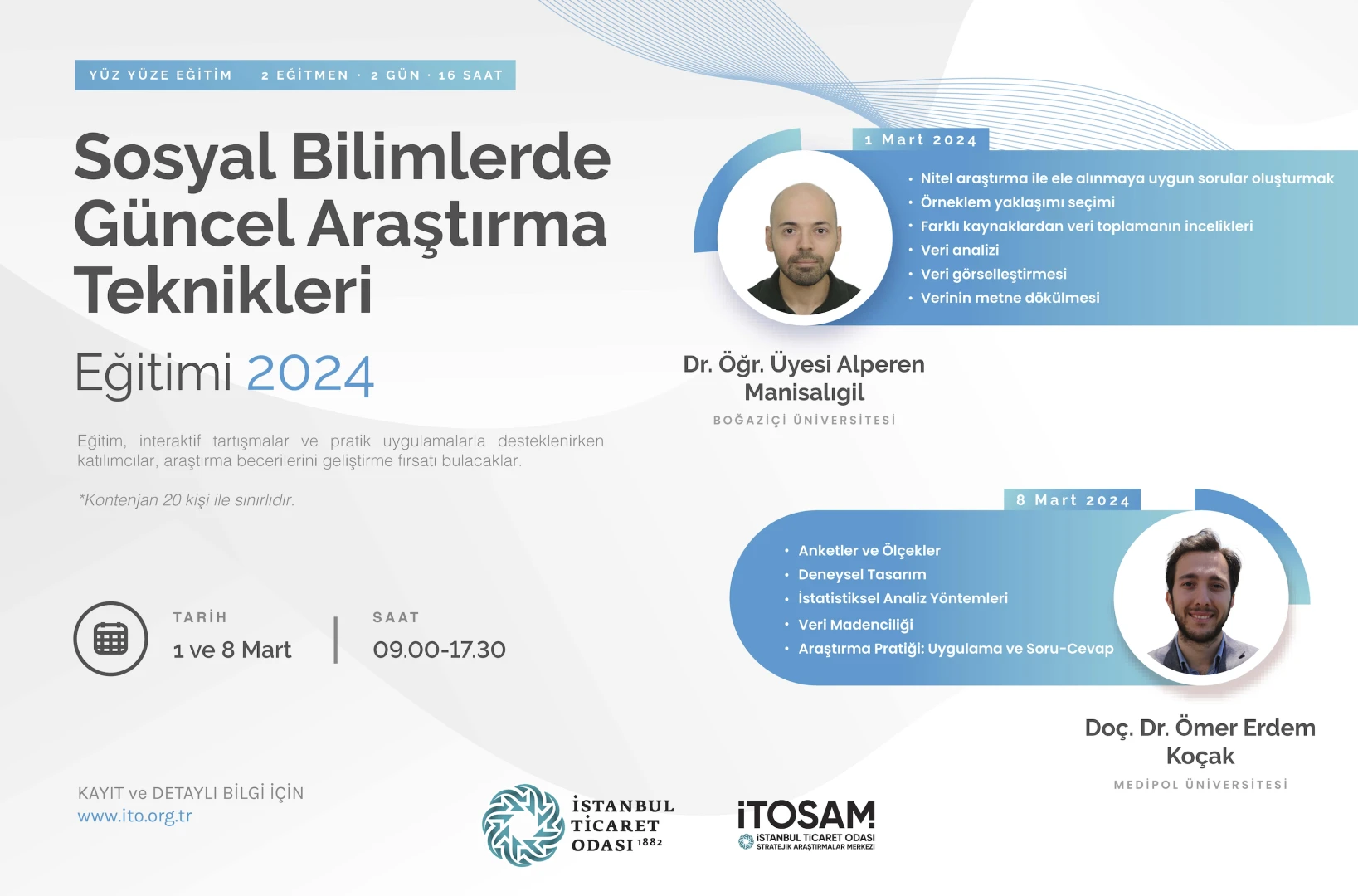 Sosyal Bilimlerde Güncel Araştırma Teknikleri Eğitimi