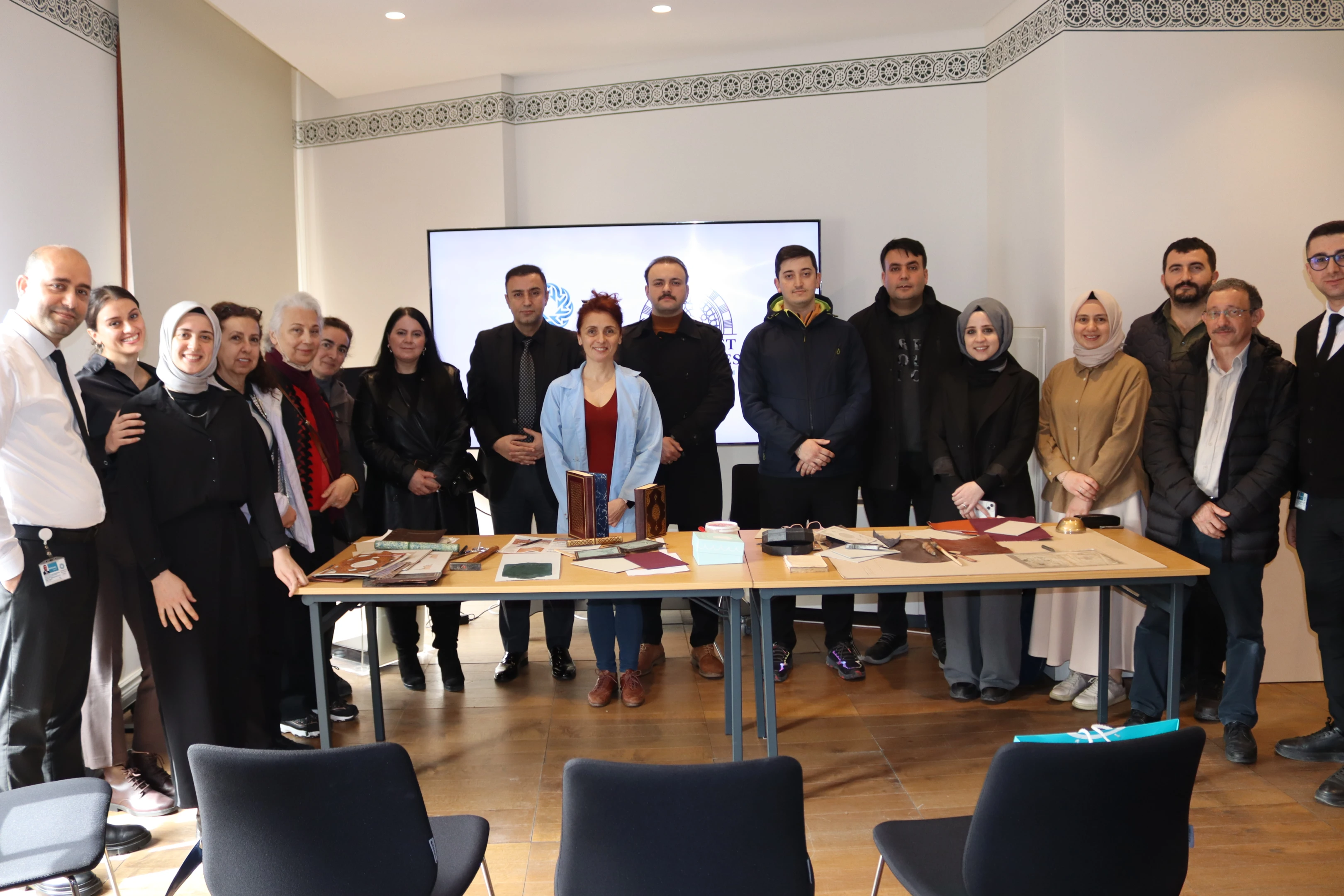 60. Kütüphane Haftası Klasik Cilt Atölyesi Etkinliği - 2