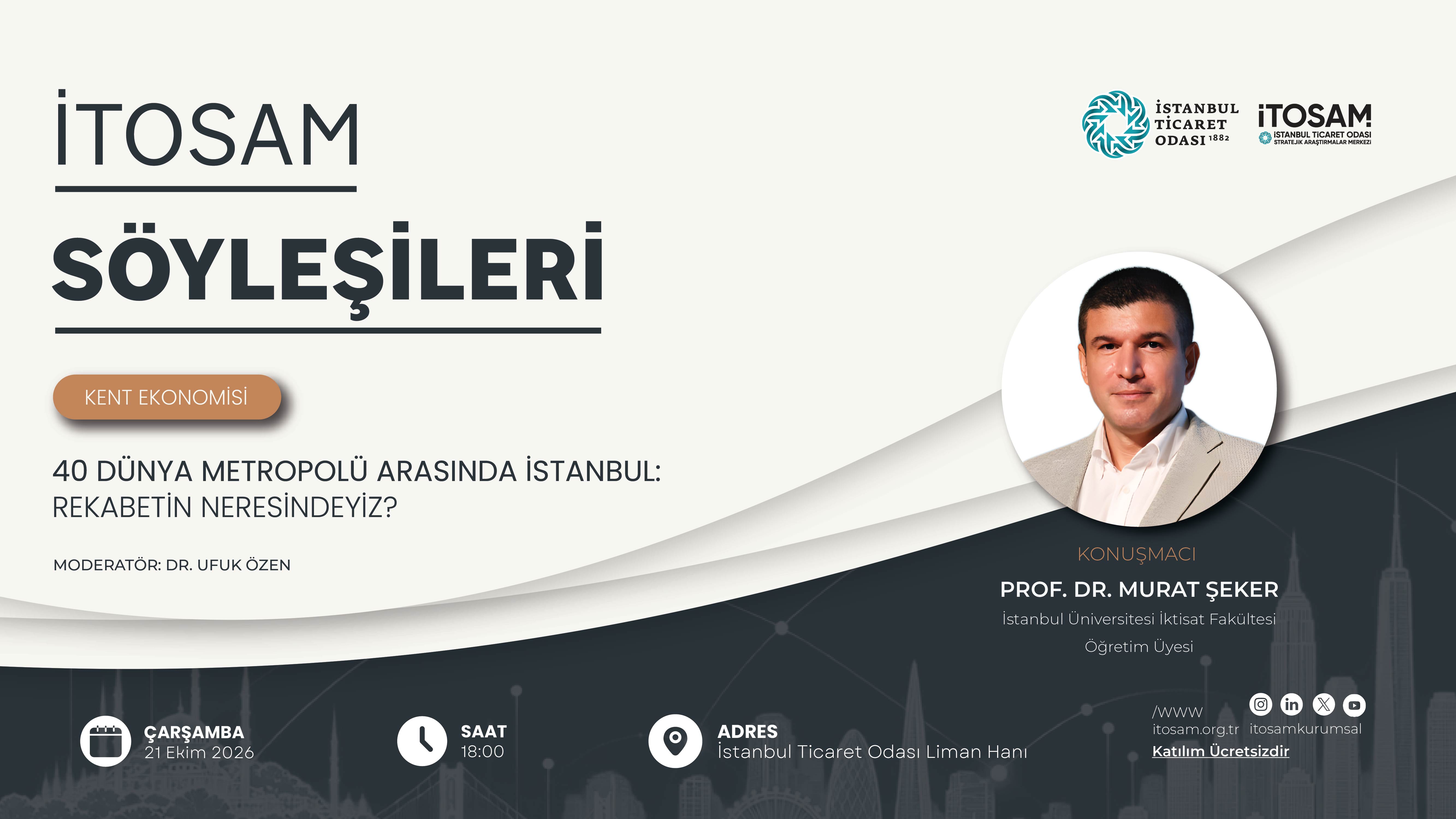 40 Dünya Metropolü Arasında İstanbul: Rekabetin Neresindeyiz?